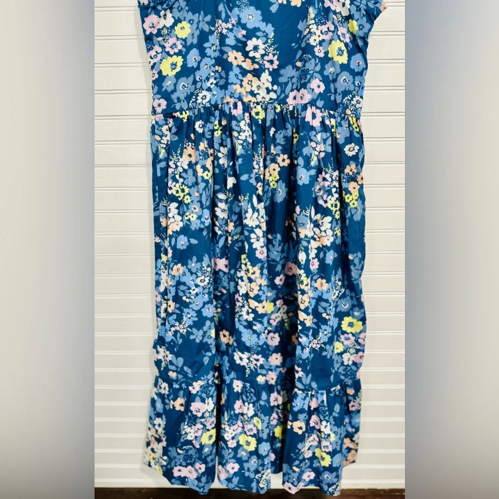 GAP Kids Blue Floral Dress - Size Youth XXL (14-16) | New with Tag